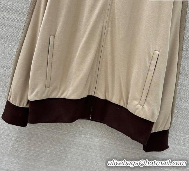 Promotional Miu Miu Cotton Jacket MM101414 Beige 2025