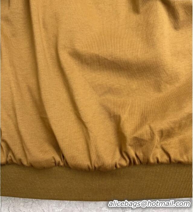 Inexpensive Miu Miu Furry Jacket MM101424 Brown 2025