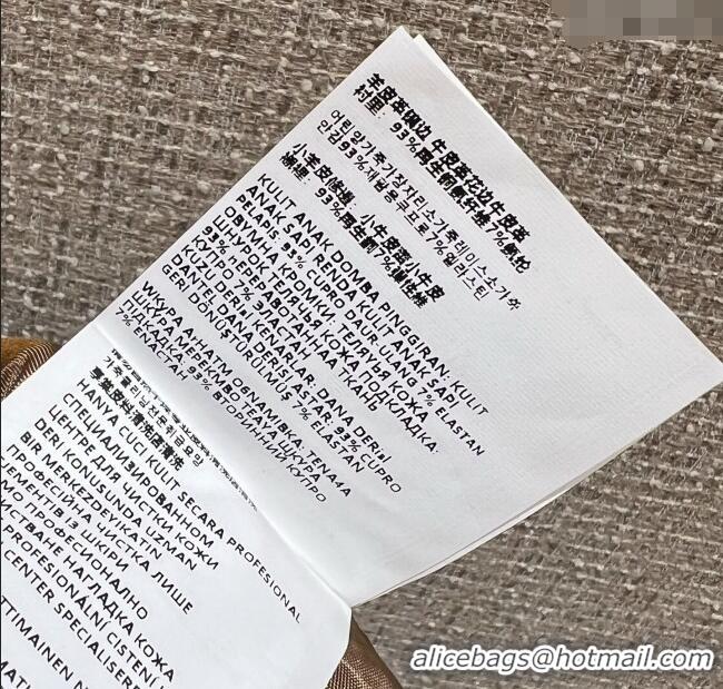 Well Crafted Miu Miu Lamb Suede Vest MM101431 Brown Yellow 2025