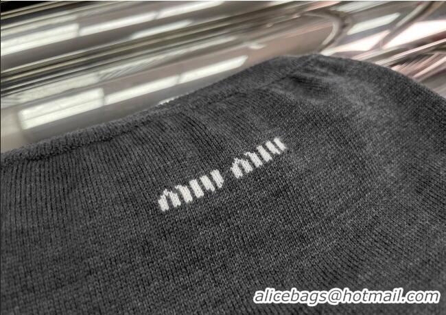 Traditional Specials Miu Miu Wool Vest MM101430 Grey 2025