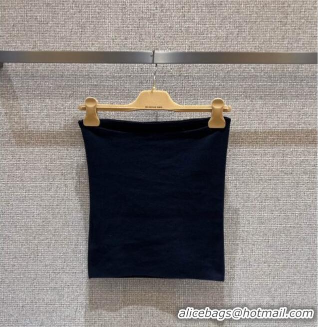 Top Grade Miu Miu Cotton Vest MM101429 Blue 2025