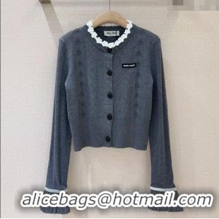 Grade Quality Miu Miu Wool Skirt M101706 Grey 2025