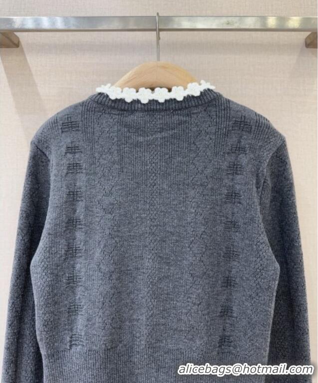 Grade Quality Miu Miu Wool Skirt M101706 Grey 2025