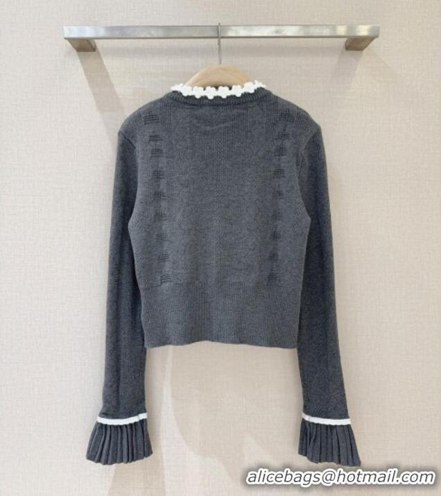 Grade Quality Miu Miu Wool Skirt M101706 Grey 2025