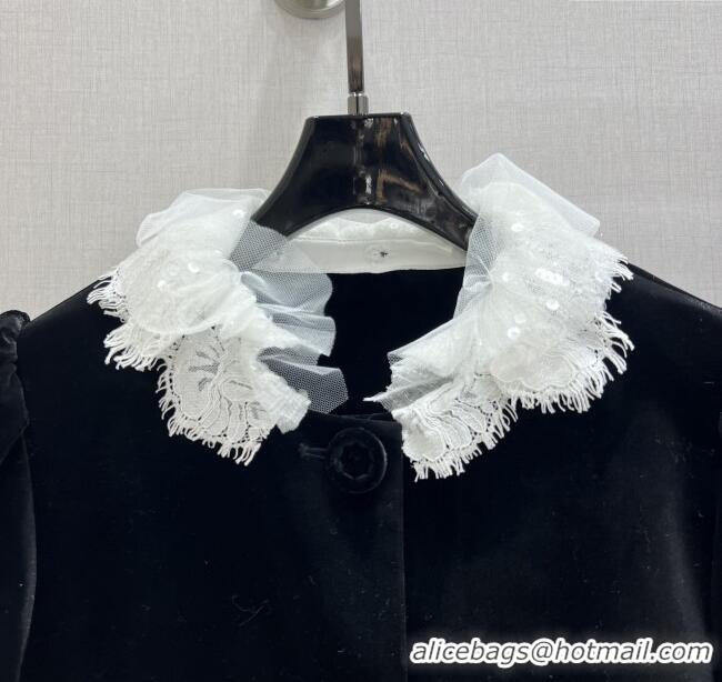 ​Good Looking Miu Miu Jacket and Skirt Set with Lace and Sequins M110502 2025