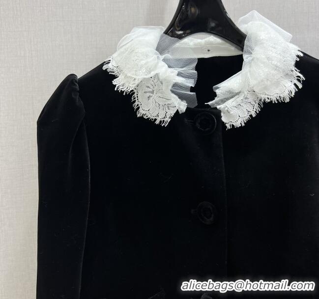 ​Good Looking Miu Miu Jacket and Skirt Set with Lace and Sequins M110502 2025