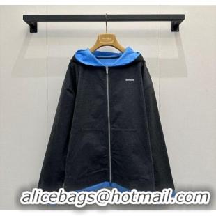 ​Best Price Miu Miu Wool Jacket M110518 Grey/Blue 2025