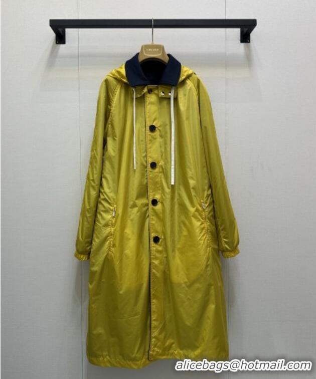 ​Top Quality Miu Miu Coat M110524 Blue/Yellow 2025