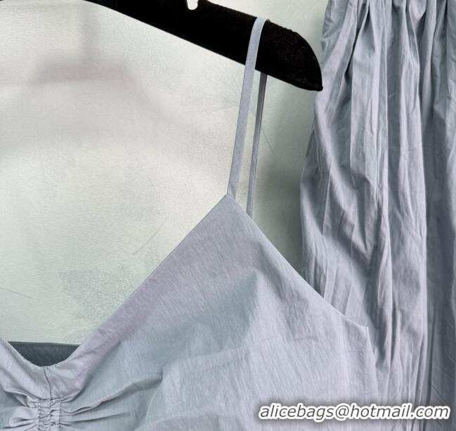 Good Taste Miu Miu Cotton Vest and Skirt Set M110521 Grey 2025