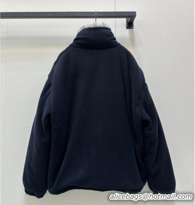 ​Market Sells Miu Miu Wool Jacket M110537 Navy Blue 2025