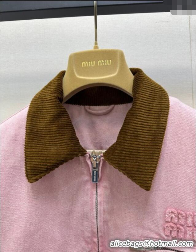 ​Best Grade Miu Miu Jacket M110540 Light Pink 2025