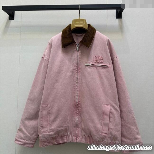 ​Best Grade Miu Miu Jacket M110540 Light Pink 2025