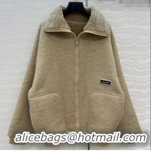 Trendy Design Miu Miu Wool Blend Jacket M110533 Beige 2025