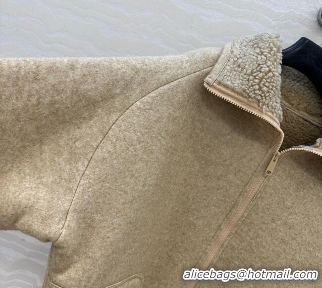 Trendy Design Miu Miu Wool Blend Jacket M110533 Beige 2025