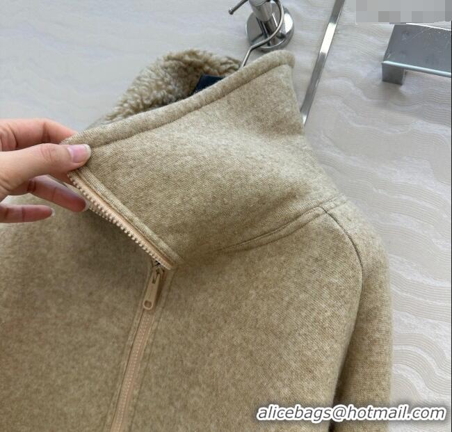 Trendy Design Miu Miu Wool Blend Jacket M110533 Beige 2025
