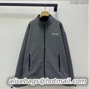 Traditional Specials Miu Miu Jacket M110538 Grey 2025