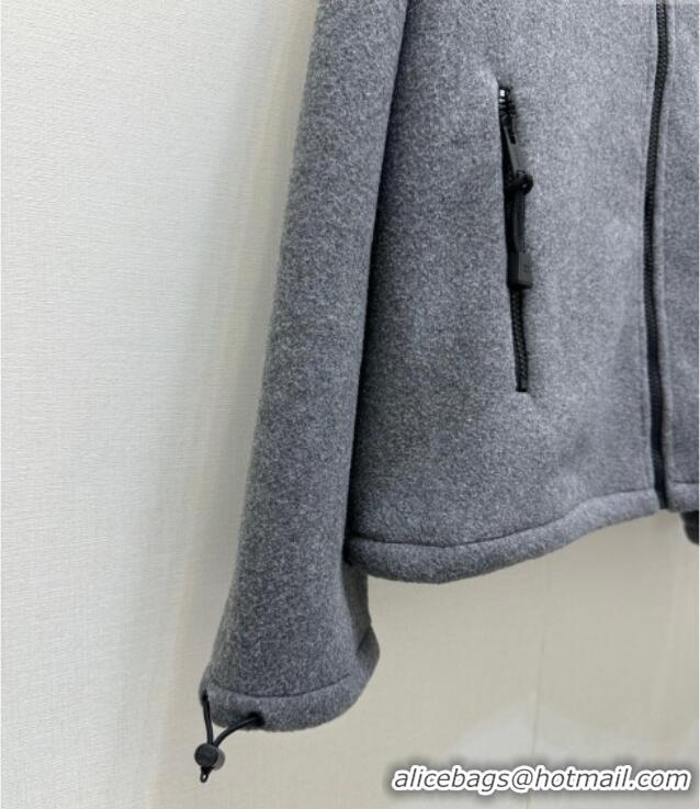 Traditional Specials Miu Miu Jacket M110538 Grey 2025