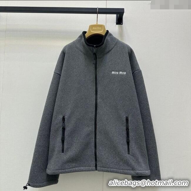 Traditional Specials Miu Miu Jacket M110538 Grey 2025