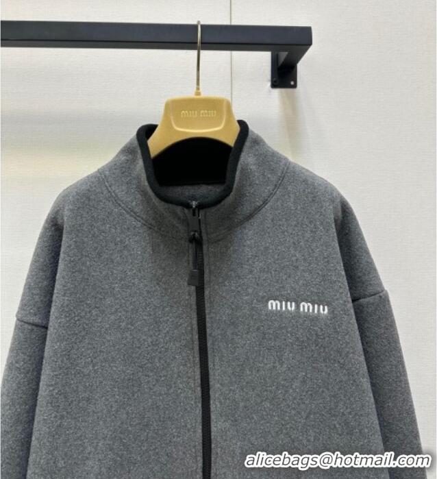 Traditional Specials Miu Miu Jacket M110538 Grey 2025