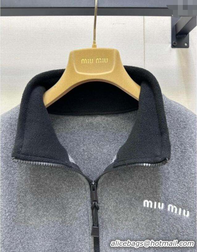 Traditional Specials Miu Miu Jacket M110538 Grey 2025