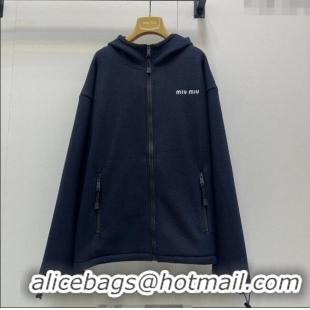 Luxury Discount Miu Miu Jacket M110538 Blue 2025