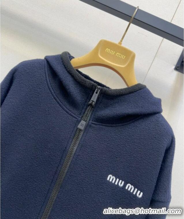 Luxury Discount Miu Miu Jacket M110538 Blue 2025