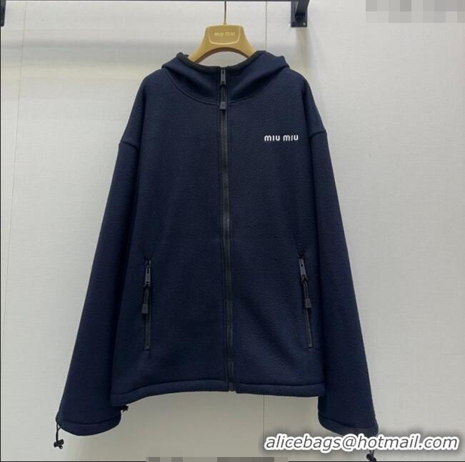 Luxury Discount Miu Miu Jacket M110538 Blue 2025