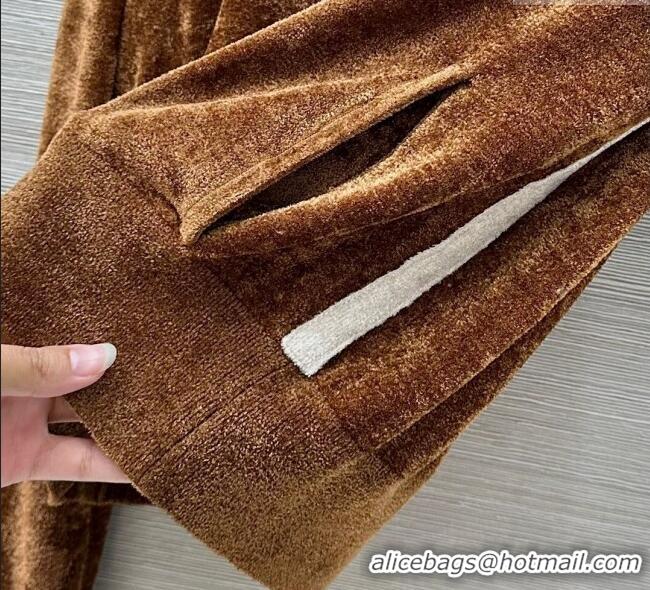 Best Price Discount Miu Miu Jacket MM111404 Brown 2025