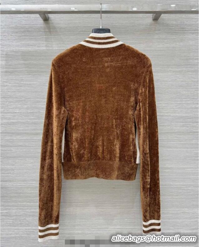 Best Price Discount Miu Miu Jacket MM111404 Brown 2025