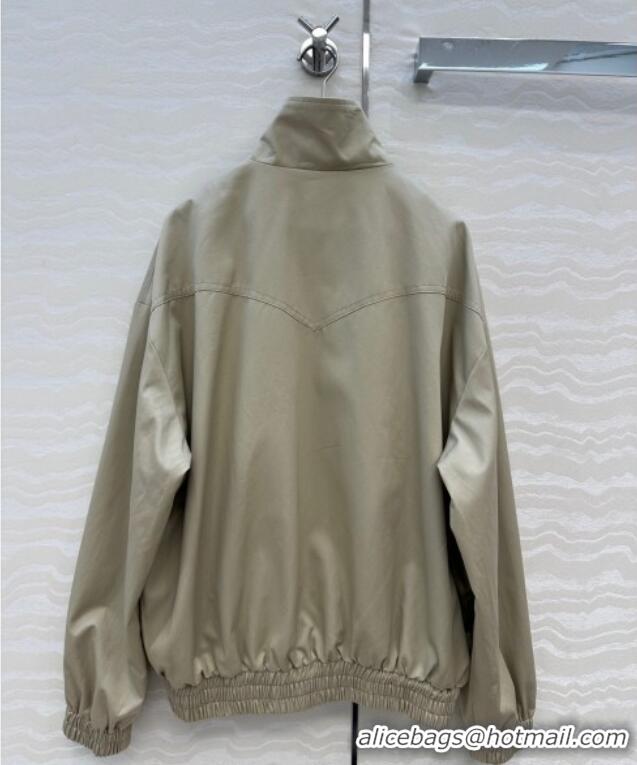 Luxury Cheap Miu Miu Cotton Jacket MM111409 Grey 2025