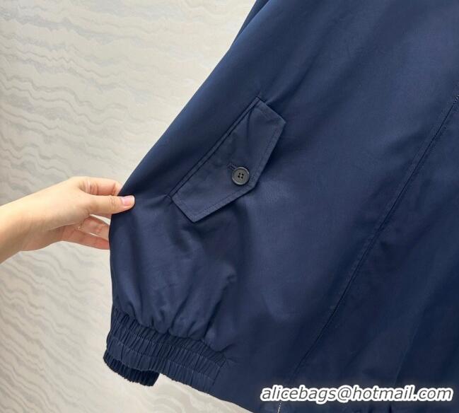 Well Crafted Miu Miu Cotton Jacket MM111409 Dark Blue 2025