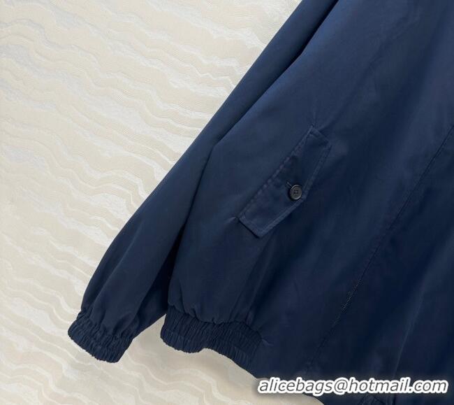 Well Crafted Miu Miu Cotton Jacket MM111409 Dark Blue 2025