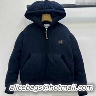 New Release Creation Miu Miu Down Jacket MM111424 Blue 2025