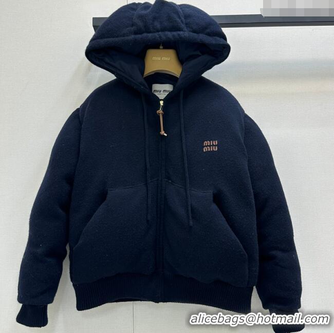 New Release Creation Miu Miu Down Jacket MM111424 Blue 2025