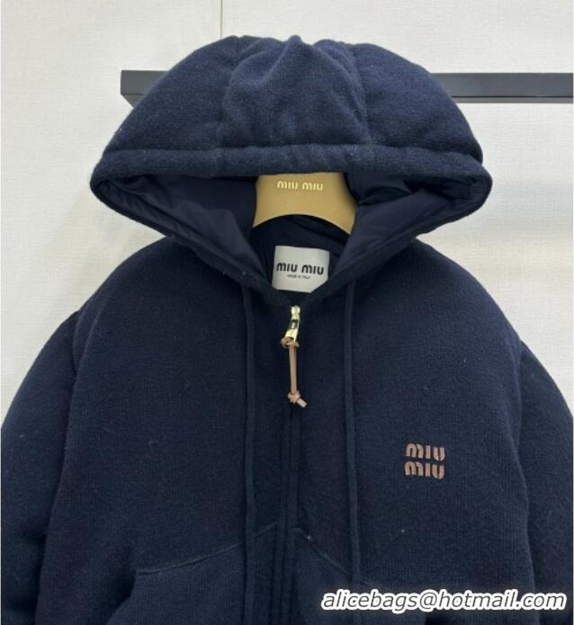 New Release Creation Miu Miu Down Jacket MM111424 Blue 2025