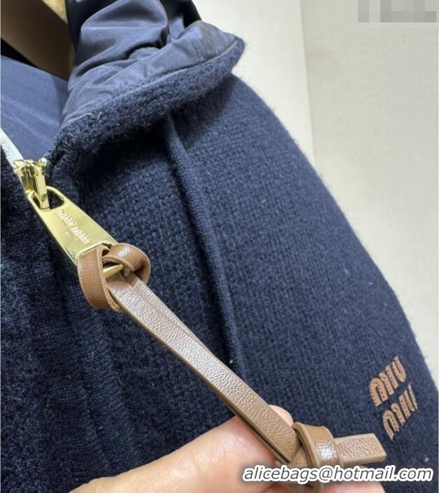 New Release Creation Miu Miu Down Jacket MM111424 Blue 2025