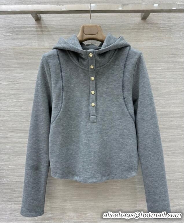 Modern Classic Miu Miu Polo Shirt and Pants Set MM111439 Grey 2025