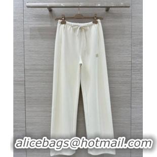 ​Luxury Classic Miu Miu Pants MM111440 White 2025