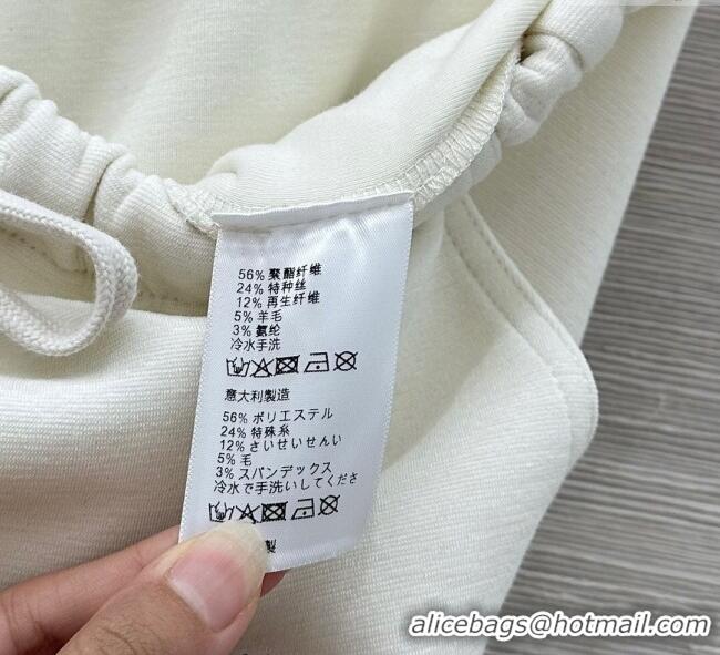 ​Luxury Classic Miu Miu Pants MM111440 White 2025