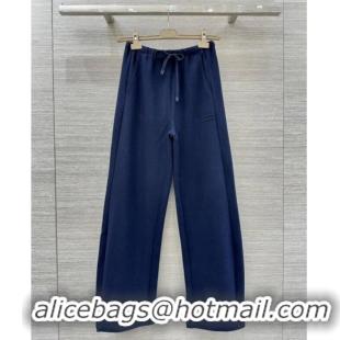 New Release Creation Miu Miu Pants MM111440 Blue 2025