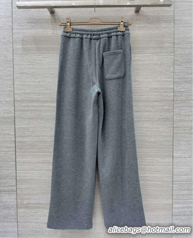 ​Famous Brand Miu Miu Pants MM111441 Grey 2025