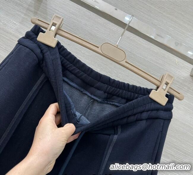 Original Cheap Miu Miu Pants MM111441 Blue 2025