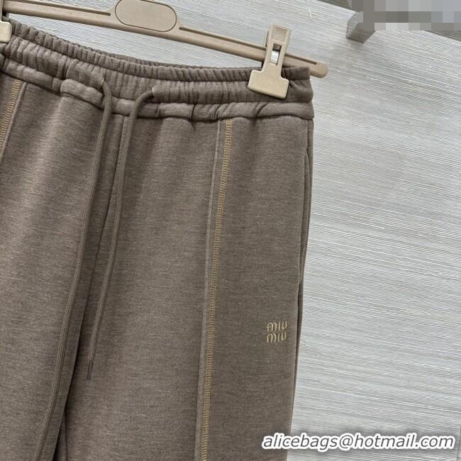 Market Sells Miu Miu Pants MM111441 Khaki 2025
