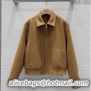 Classic Specials Miu Miu Cotton Jacket MM111450 Yellow 2025