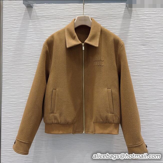 Classic Specials Miu Miu Cotton Jacket MM111450 Yellow 2025