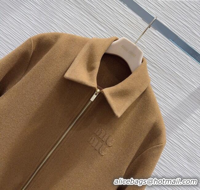 Classic Specials Miu Miu Cotton Jacket MM111450 Yellow 2025