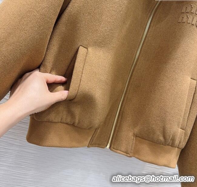 Classic Specials Miu Miu Cotton Jacket MM111450 Yellow 2025