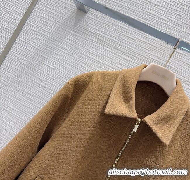 Classic Specials Miu Miu Cotton Jacket MM111450 Yellow 2025