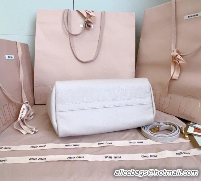 Top Design Miu Miu Leather handbag Water 5BA304 Lily Pink 2025