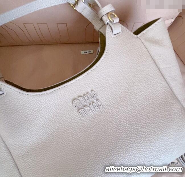 Top Design Miu Miu Leather handbag Water 5BA304 Lily Pink 2025